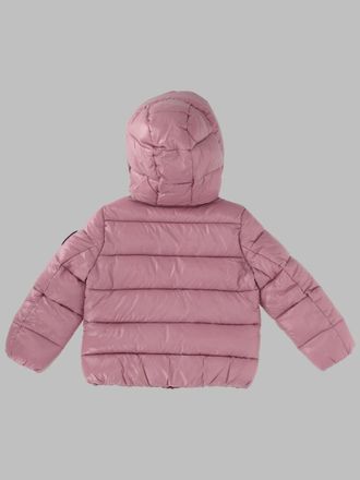 Save The Duck Hooded Nylon Raincoat - Red