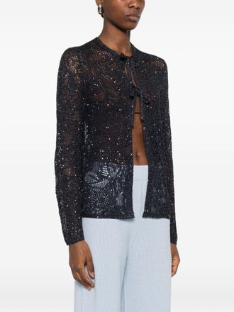 Fabiana Filippi Womens Openknit Cardigan