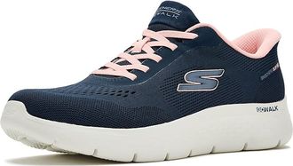 Skechers Go Walk Flex Azriel Hands Free Slip-Ins Womens Walking Shoes Navy/Pink : 10.5 B - Medium, Synthetic