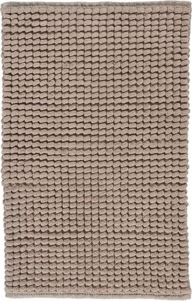 Aquanova Handgefertigter, weicher Badteppich Axel, Nougat