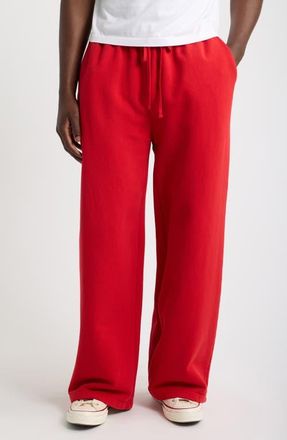 Elwood Core Straight Leg Sweatpants in Red at Nordstrom, Size Xx-Large