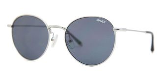 Sinner Hermon SISU-792-20-03 Mens Sunglasses Silver Size 51