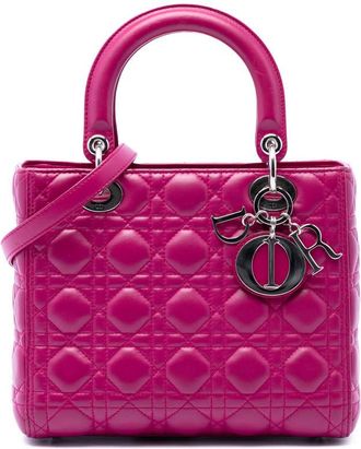 Dior Pre-owned Dior Medium Lambskin Cannage Lady Dior Ladies 2XSSDDA9INH96BH6