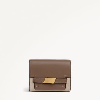 Radley London Porcini Medium Flapover Purse The Christina - Colourblock SS26 Radley London