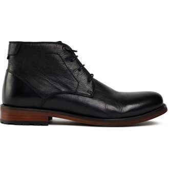 Sole Mens Crafted Drill 2 Chukka Boots - Black Leather - Size UK 11