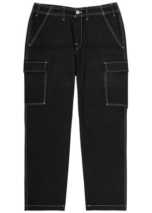 True Religion Straight-leg Twill Cargo Trousers - Black - 38 (W38 / Xxl)