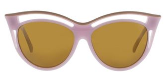 Andy Wolf Felicity Polarized G Womens Sunglasses Purple Size 58