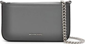 Michael Kors chain zip cross bag - Grey