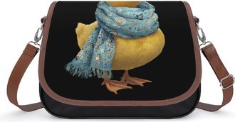 Generic Duck Print Crossbody Bags for Women Shoulder Messenger Bag Purse Handbags