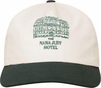 Nana Judy Spencer Hat in Off White Green at Nordstrom