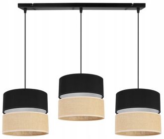 OEM L&aacute;mpara Colgante, L&aacute;mpara De Techo, Pantalla 20cm, Negra
