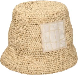 Jacquemus Raffia Bucket Mens Hat