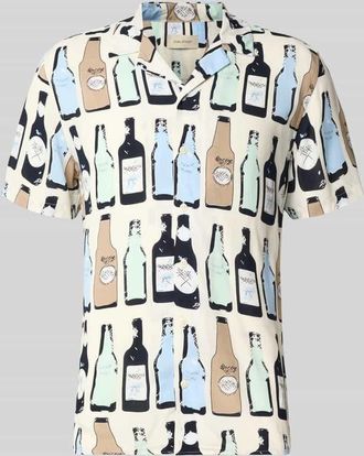 Blend Regular Fit Freizeithemd aus Viskose Modell ANVAR in Offwhite, Gr&ouml;&szlig;e 3XL