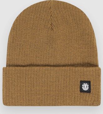 Element Mid Icon Rib Beanie braun