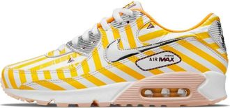 Nike Fitness, unisex, Geel, 42 EU, Leer, Air Max 90 Fried Chicken