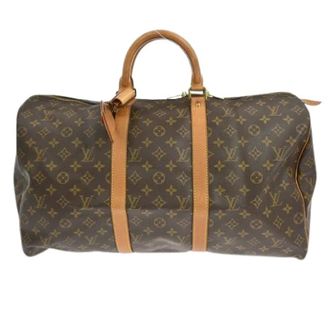 Louis Vuitton Pre-owned Weekend Bags, unisex, Brown, Size: ONE SIZE Pre-owned Keepall Bag