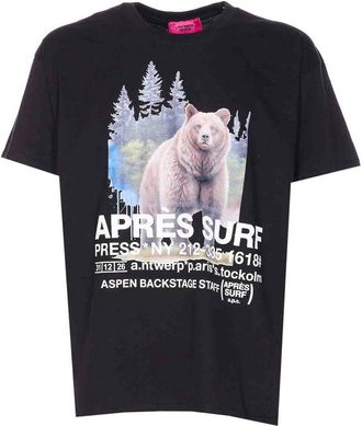APR&Egrave;S SURF Black Makalu T-Shirt