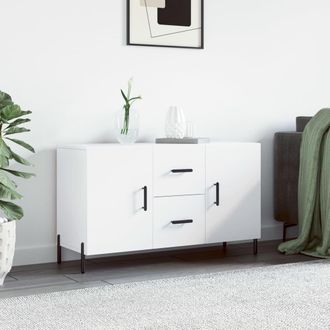 vidaXL Aparador De Madera De Ingenier&iacute;a Blanco 100x36x60 Cm Vidaxl