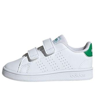 adidas (TD) adidas Advantage I White Green EF0301