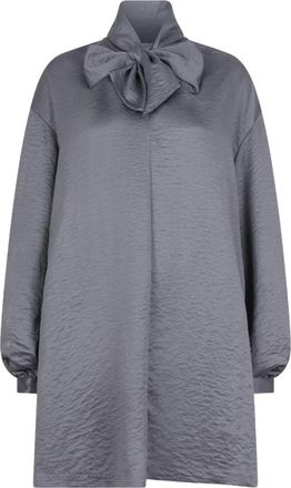 Dante6 Dames, Jurken, Grijs, Maat: M Satijn