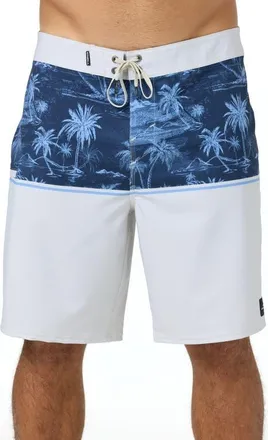 O'Neill Hyperfreak Heat Block Swim Trunks in Fog at Nordstrom, Size 30