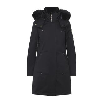 Moose Knuckles Black Jacket for Women Aw25