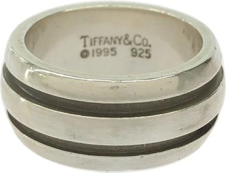 Tiffany & Co. Atlas Silver Silver 925 Band Ring (Pre-Owned)
