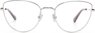 Chloé Occhiali cat-eye - Argento