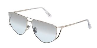 Retro Superfuture PREMIO SILVER OMBRE 96R Womens Sunglasses Silver Size 64
