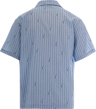 Lacoste Mens Shirt Twill Chambray-Buffalo Cotton Chambray/buffalo