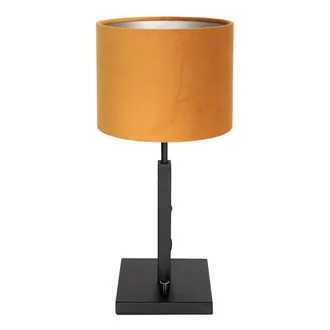 Steinhauer L&aacute;mpara De Mesa - Stang - Negro - Metal Velours - Steinhauer