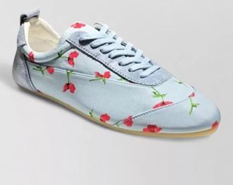 Jil Sander etage floral print low top sneakers