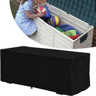 OEM Funda Protectora Impermeable Y Resistente A Los Rayos Uv Para Muebles De Jard&iacute;n, 123x62x55cm (negra)