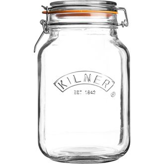 Kilner Square Clip Top Jar for Canning and Food Storage in 8.7 In at Nordstrom