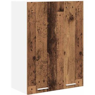 vidaXL Hanging Cabinet Riga Old Wood 60 x 31 x 80 cm Engineered Wood vidaXL