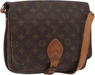 Louis Vuitton Pre-owned Cross Body Bags, female, Brown, Size: ONE SIZE Pre-owned Monogram Canvas Shoulder Bag