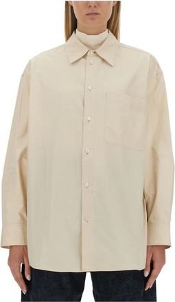 Christophe Lemaire Donna, Camicette, Beige, S, new