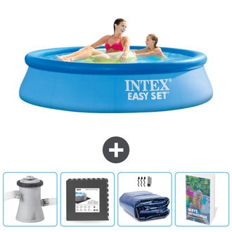 Intex Piscina Easy Set Redonda - 244x61 Cm - 7-piezas Scb121