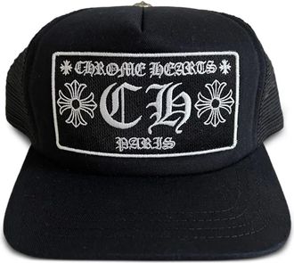 Chrome Hearts Cappello da baseball Paris - Nero