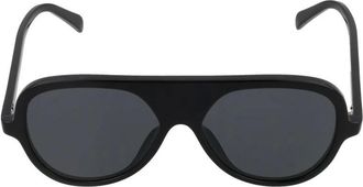 Celine Celine - D&eacute;fil&eacute; Zonnebril - unisex - Accessoires - Zwart - Maat: 55 MM Polyamide