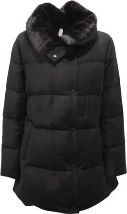 Duno Jassen, Dames, Zwart, L, Wol, Marble Bolzano Jas