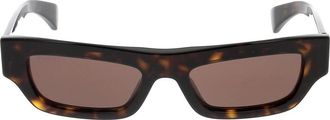 Gucci Stijlvolle zonnebril met uniek ontwerp - Dames - Zonnebrillen - Veelkleurig - ONE Size - Accessoires