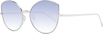 Sting Womens Cat Eye Sunglasses St1054494 - Light Grey Metal - One Size