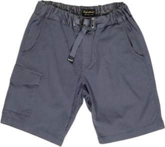 RefrigiWear Blauwe Cargo Shorts voor Mannen - Heren - Korte Broeken - Blauw - W30 - Katoen - Korte Broeken