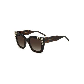 Carolina Herrera Sunglasses, female, Brown, 52 MM, Authentic Sunglasses with Top-Notch Service