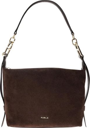 Furla Tonie Mini Hobo - - Bags - Donna - Marrone - ONE SIZE