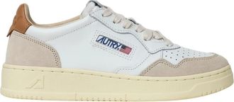 Autry Medalist Lage Sneakers - Dames - Sneakers - Wit - 37 EU - Katoen - Schoenen