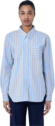 Dries Van Noten Donna, Camicette, Blu, S, new