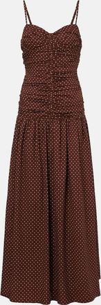 Poss&eacute; Edie polka-dot maxi dress