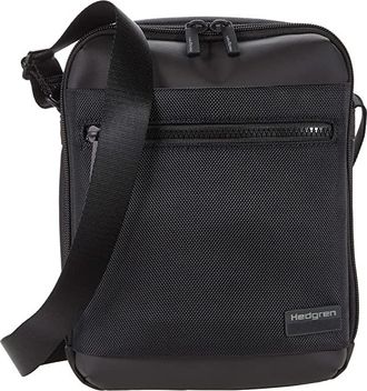 Hedgren Inc Crossbody Mens Bags Black, Polyester/Nylon